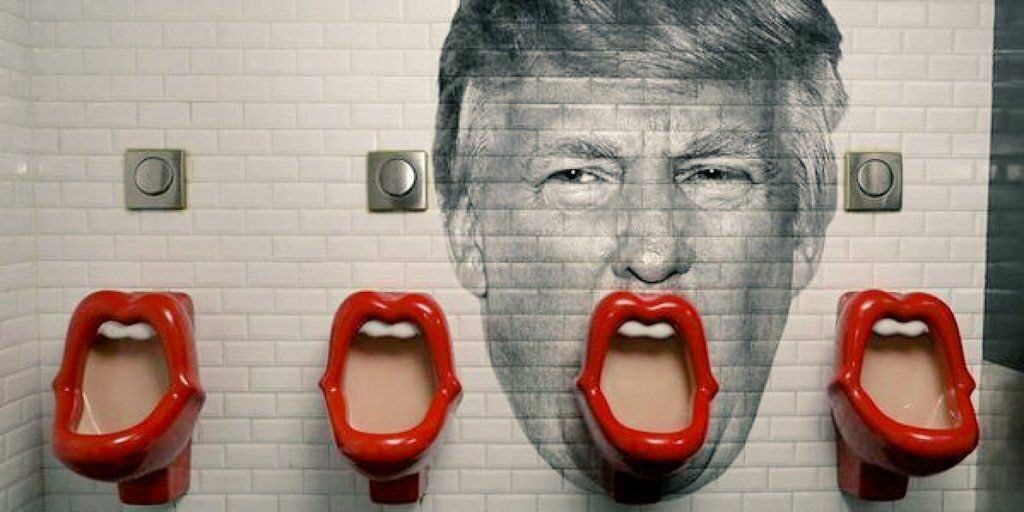Trump latrine, Moscow. Picture by Seth Anderson, Creative Commons